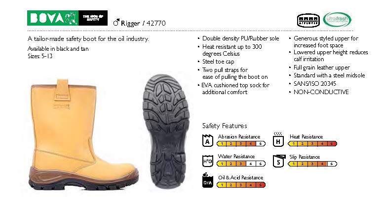 bova rigger boots