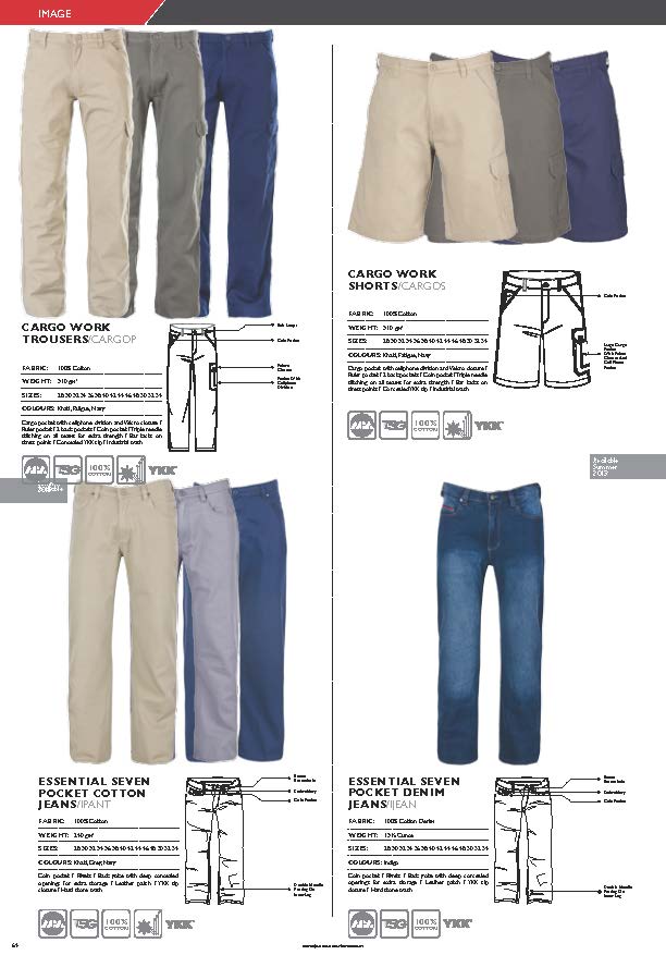 Jonsson Workwear  Seven Pocket Denim Jeans